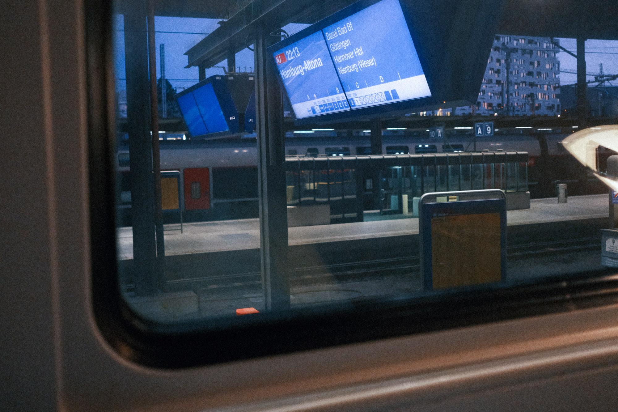 Im Nachtzug nach Hamburg – Interrail 2023